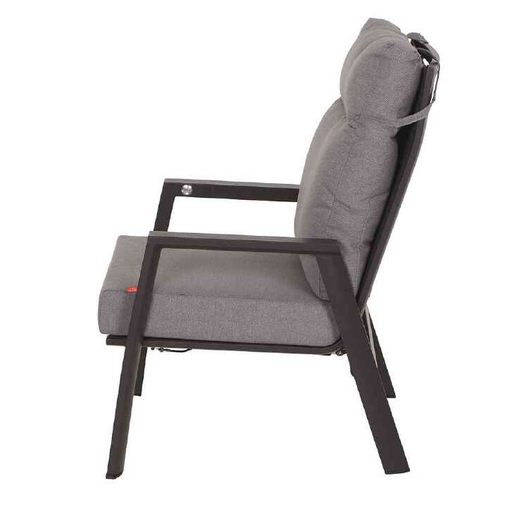 SIENA GARDEN Valencia Loungesessel anthrazit